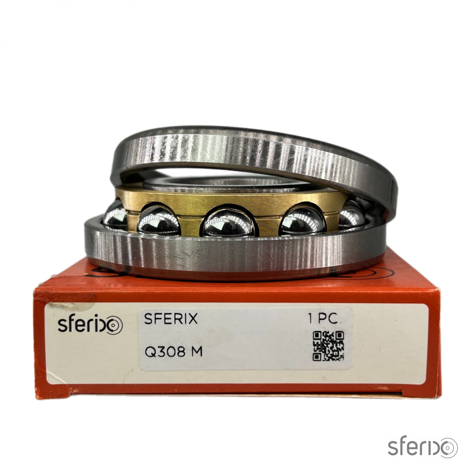 Радиально-упорный однорядный подшипник Q308 M SFERIX - Сферикс - фото -  4